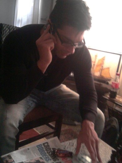 hom16 - Karan Singh Grover at his home January 17 2011