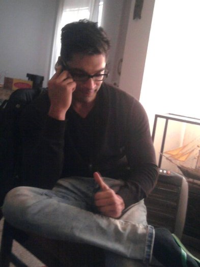 hom22 - Karan Singh Grover at his home January 17 2011
