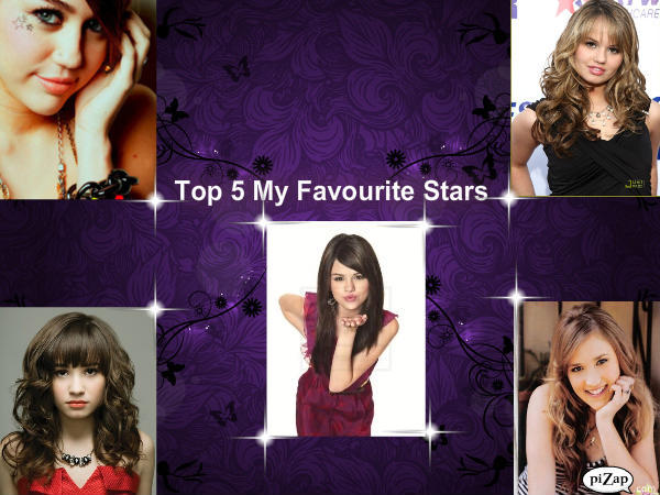 Top 5 My Favourite Stars