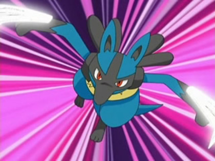 Lucario: Gheara de metal!