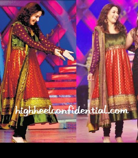 madhuri-dixit-jhalak-dikhla-ja-sabyasachi-anarkali - Madhuri Dixit