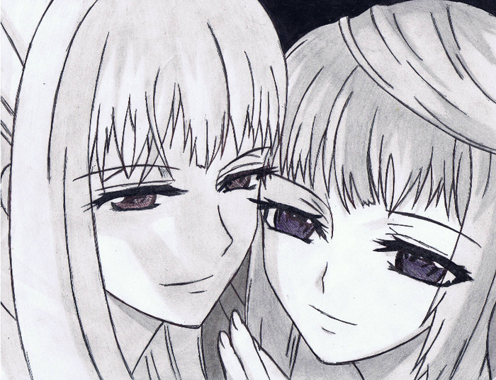 Maria and Shizuka