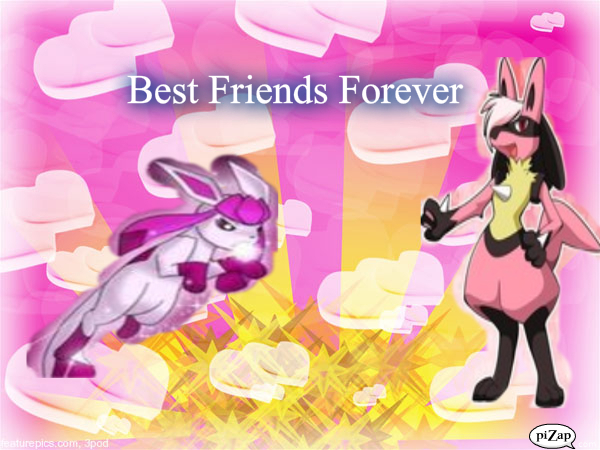 BFF - GlaceonGirl is my BFF