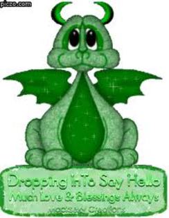 Gliter dragon ;x