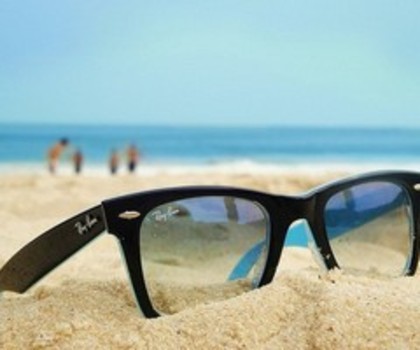 On the Beach ..sun glasses