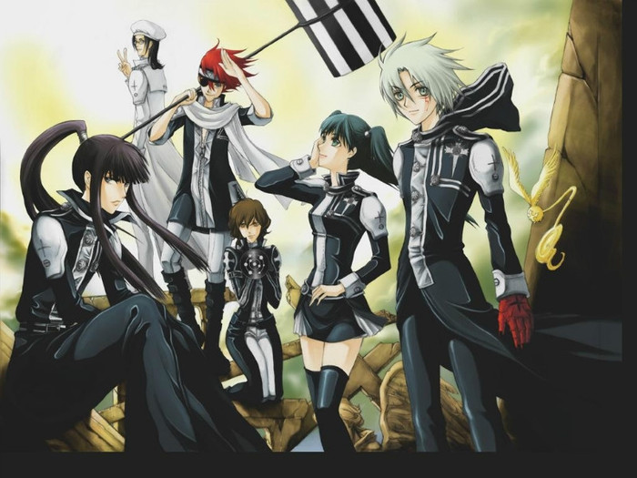 D. gray- man - D gray man