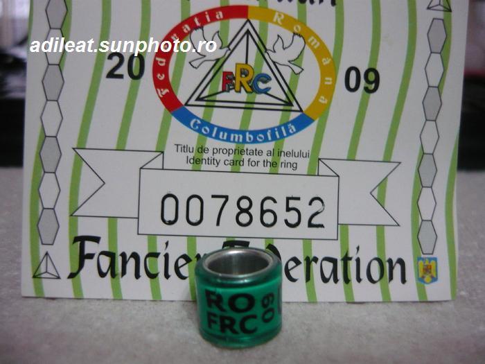 RO-2009-FRC - 6-ROMANIA-FRSC-ring collection