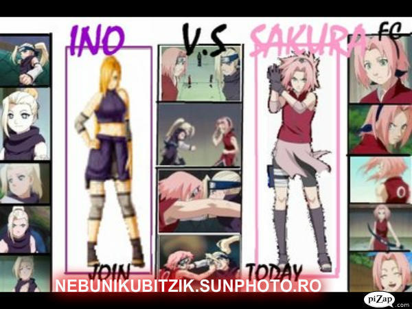 ino vs sakura