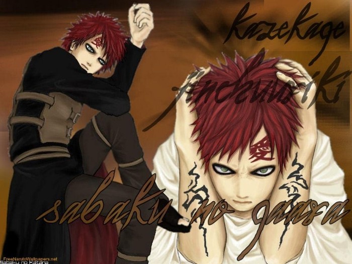 gaara 2 - Naruto-Naruto Shippuden