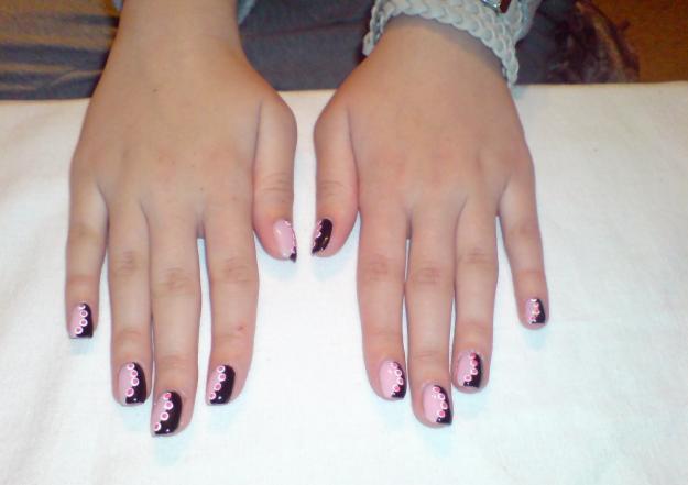 93 - unghii false cu model