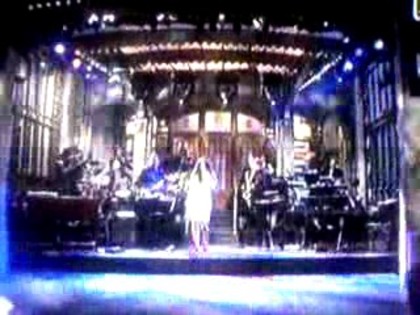 bscap0057 - Miley on SNL Opening Monologue in Romana