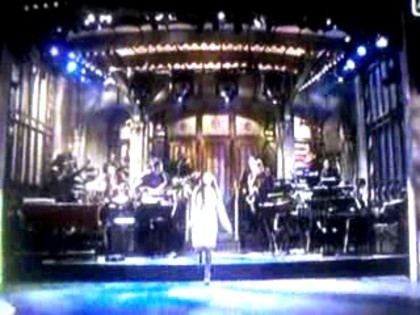 bscap0063 - Miley on SNL Opening Monologue in Romana