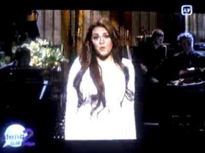 bscap0165 - Miley on SNL Opening Monologue in Romana