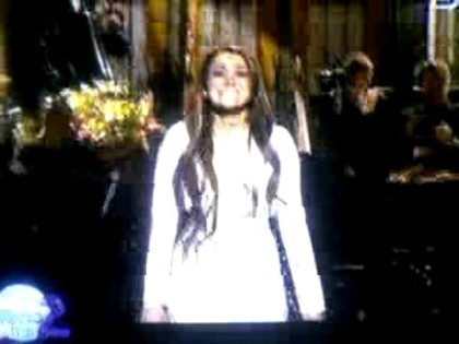 bscap0298 - Miley on SNL Opening Monologue in Romana