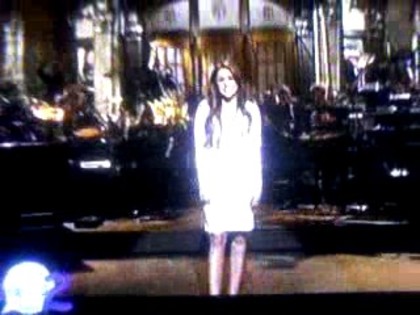 bscap0306 - Miley on SNL Opening Monologue in Romana