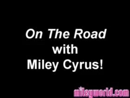   (13) - Miley Cyrus - Behind the Scenes on Tour - MileyWorld Exclusive - Captures 1