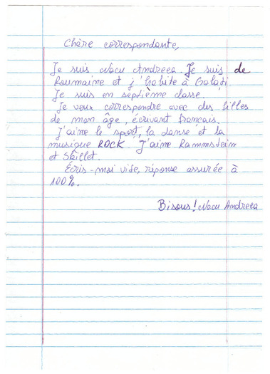 scrisoare 2 - Parteneriat Franta -Amboise