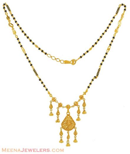 14_Indian_Gold_mangalsutra_7993 - colierul indian de casatorie