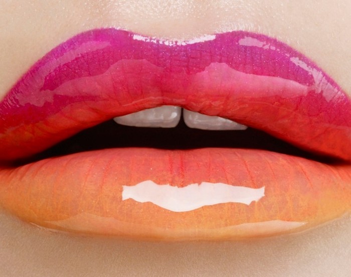 glossy-rainbow-lips