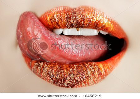 stock-photo-macro-of-bright-orange-make-up-on-lips-with-tongue-licking-off-chocolate-powder-16456219 - Buze1