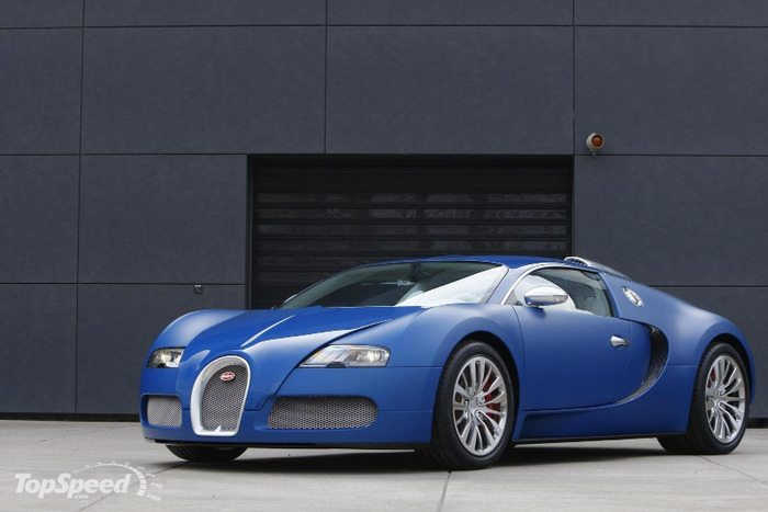 albastru  bugatti - bugatti  veyron