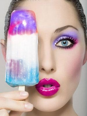 candy_and_ice_cream_colored_makeup_looks_so_sweet - Make-up