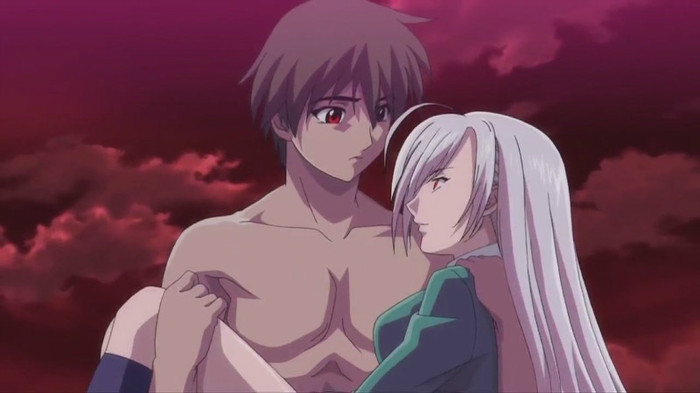 tsukune and moka - alege