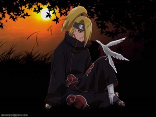 Deidara:X - Top 10 anime boy din anime-ul Naruto