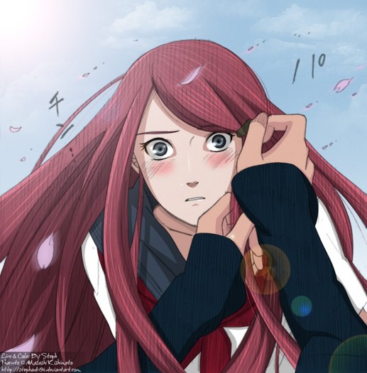 Kushina:X - Top 10 anime girl din anime-ul Naruto