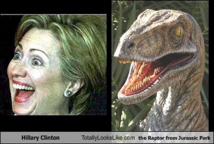 hillary-clinton-totally-looks-like-the-raptor-from-jurassic-park