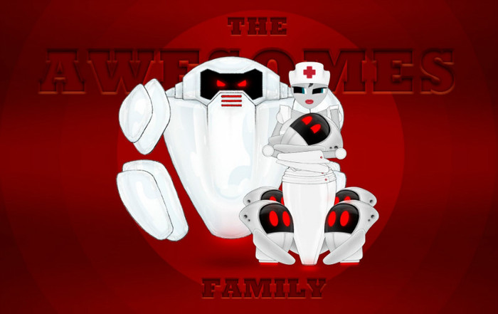 Happy_family - robotzi