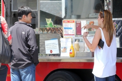 normal_005 - At a trendy food truck with Tish in Culver City