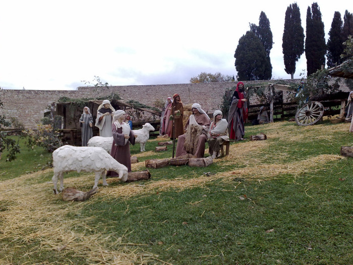 pastori in presepe - ASSISI SAN FRANCESCO E LORETO PLUS LORETO DECEMBRIE 2011