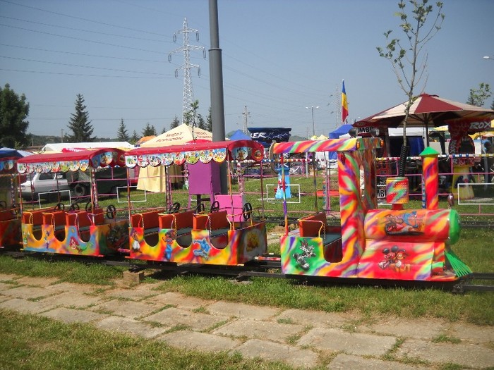 TRENULETUL GROAZEI COPIILOR - ZILELE MUNICIPIULUI BISTRITA 2011