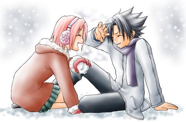 SasuSaku winter