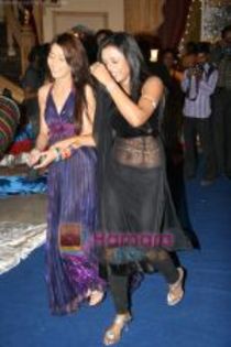 thumb_Sara Khan, Parul Chauhan at Yeh Rishta serial sangeet on the sets in Filmcity on 14th Jan 2010 - SadhnaRagini