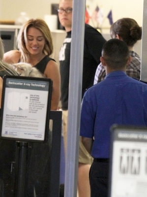 normal_050 - At LAX Airport With Her New Puppy