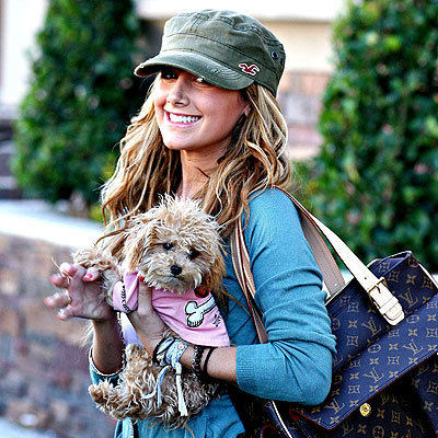 ashley-tisdale-dog - club ashley tisdale