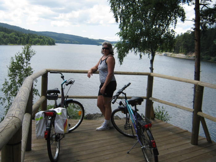 am ajuns pe traseul biciclistilor