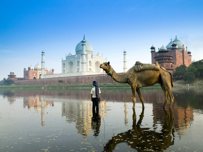 Yamuna River, Agra, Uttar Pradesh, India - INDIA