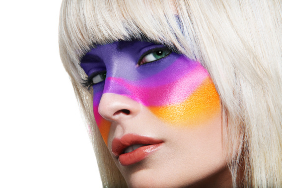 blue-pink-orange-face-art