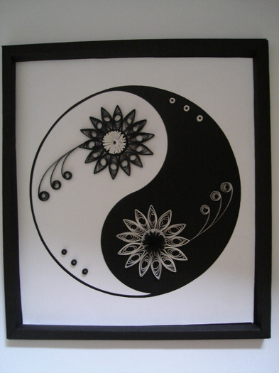 prima mea " rama " pentru quilling