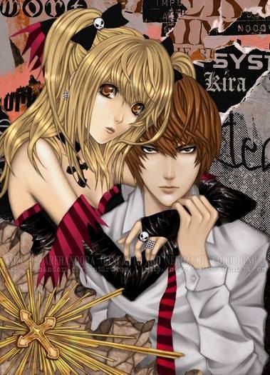 LightMisa - anime couple