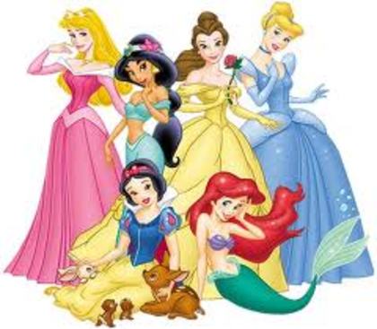 princesses; ariel,aurora,bella,cindrela,albaca zapada,yasmin
