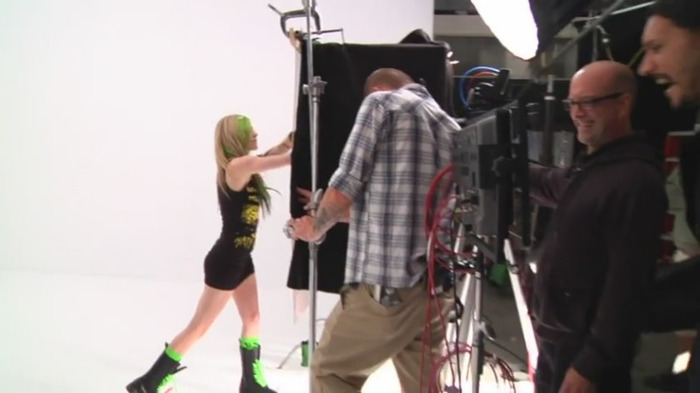 bscap0207 - Avril Lavigne - Smile - Behind The Scene - Part 1