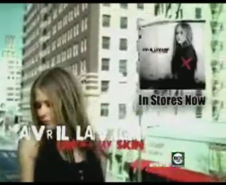bscap0234 - Avril Lavigne - Under My Skin Album Commercial