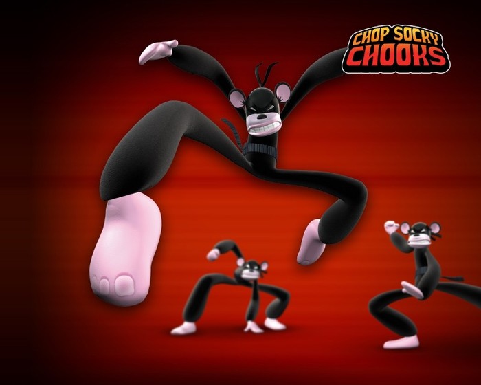 Maimutele Ninja - Chop Socky Chooks
