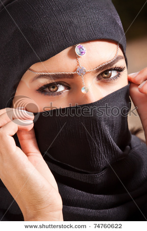 stock-photo-young-arabian-woman-in-hijab-with-sexy-brown-eyes-74760622 - Araboaice1