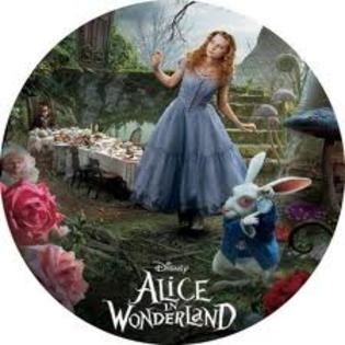 dvd cu alice in wonderland - alice in wonderland