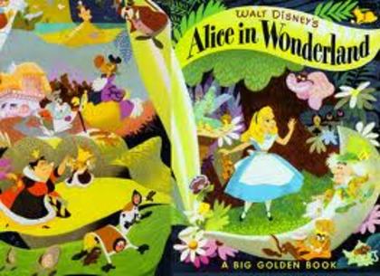 cover for Walt Disney - alice in wonderland